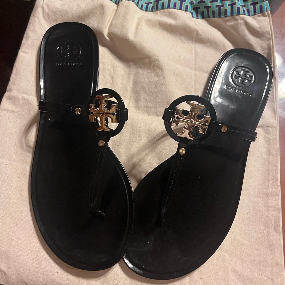Tory Burch Slip ons. Worn once no signs of wear .